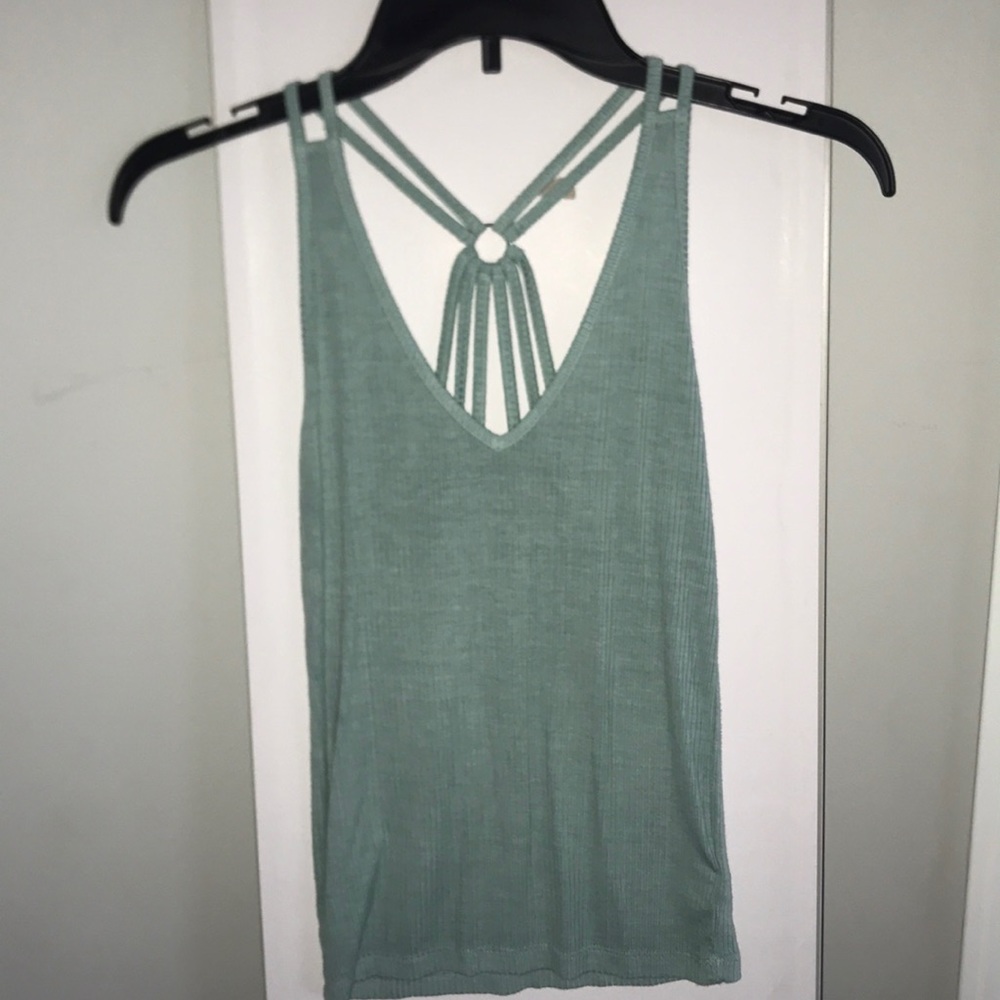Teal tank top